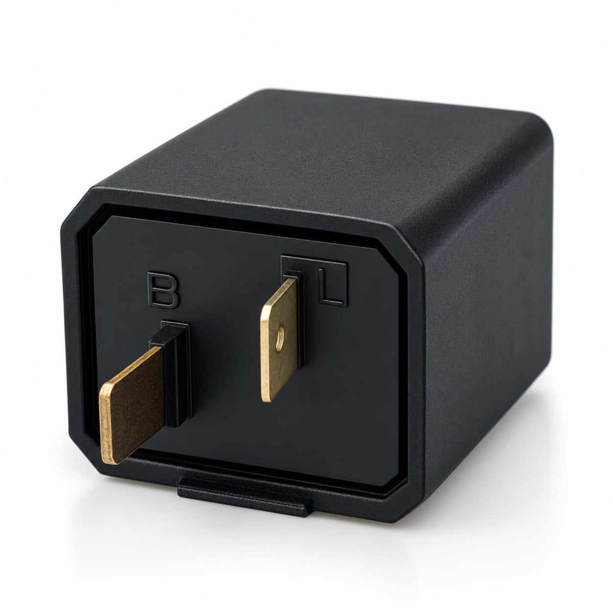 12V DC Flasher Relay 2 Pin B/L front view