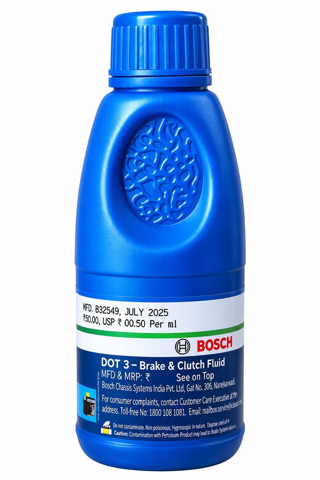 Bosch DOT 3 Brake and Clutch Fluid 100 ml