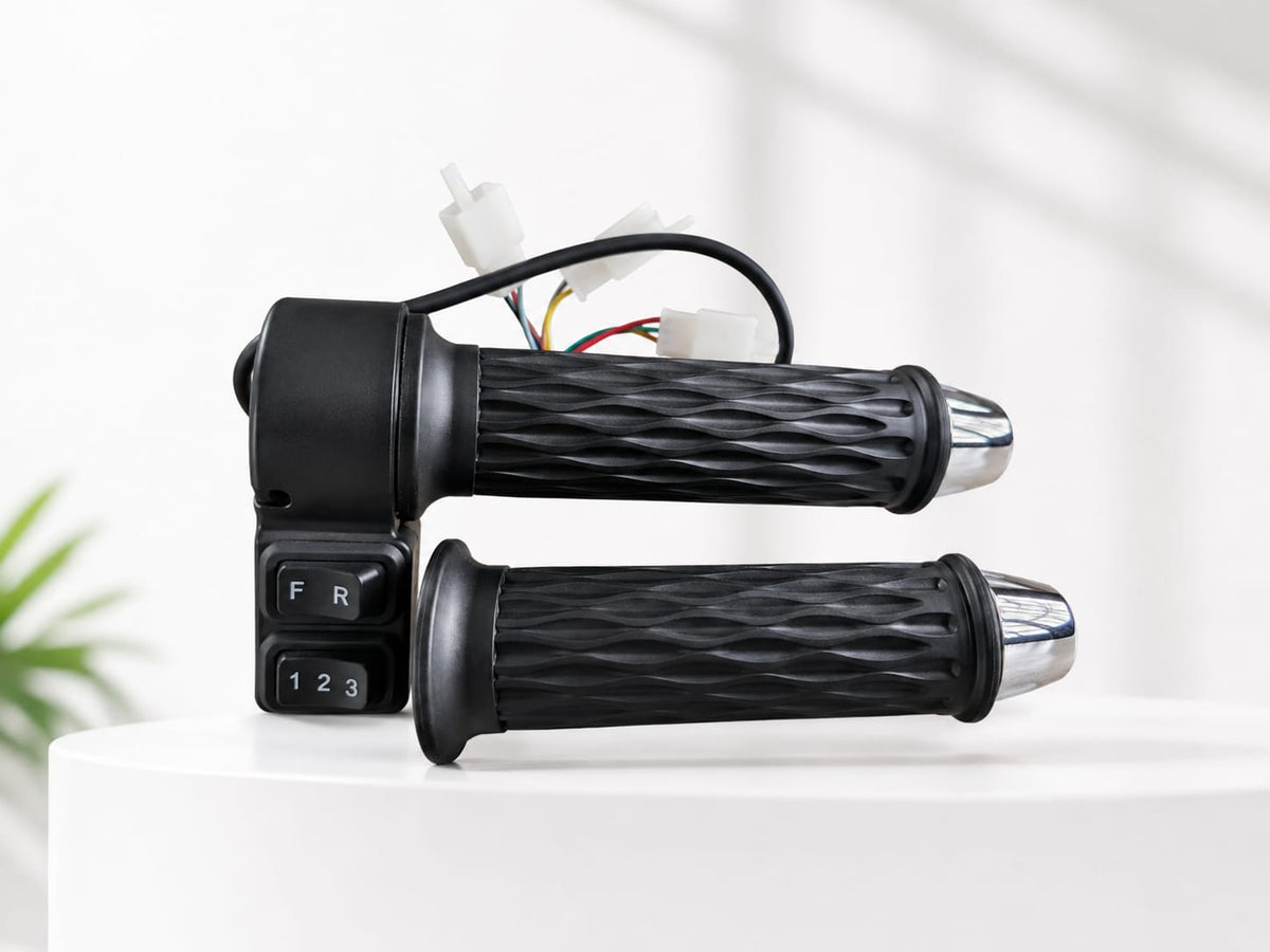 Universal EV Throttle Set with Forward/Reverse & 3-Speed Switch