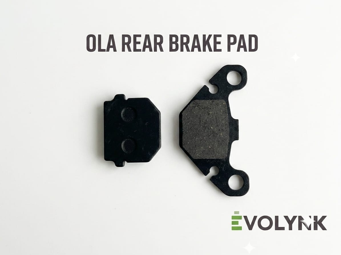 Evolynk Ola rear brake pad set, side view