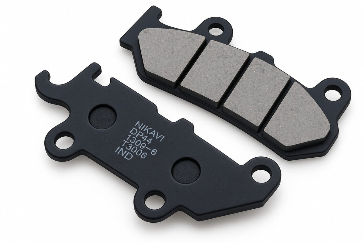 Ather New DP44 front brake pad back view