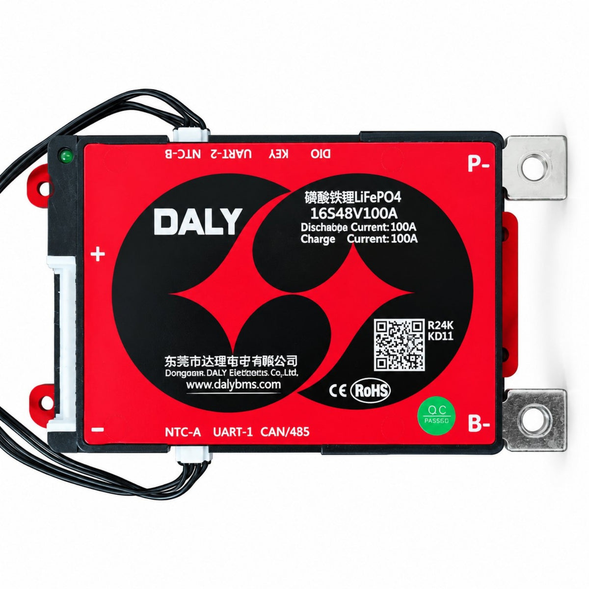 DALY 16S 48V 100A LiFePO4 BMS