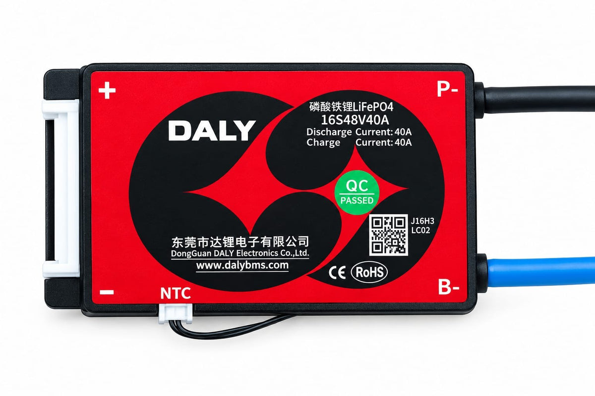 DALY 16S 48V 40A LiFePO4 BMS