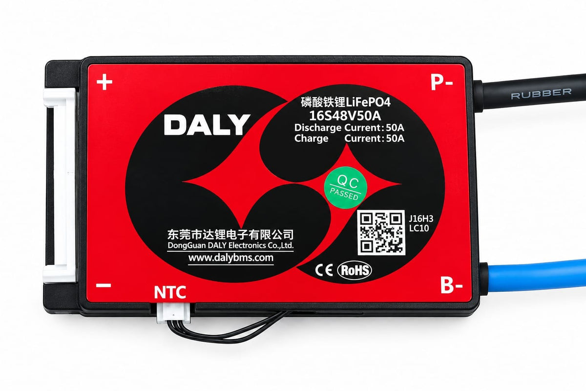 DALY 16S 48V 50A LiFePO4 BMS