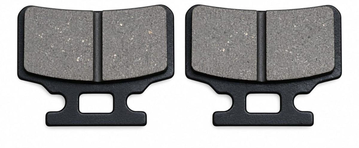 Disc Brake Pads GLMR BS4 front and back view