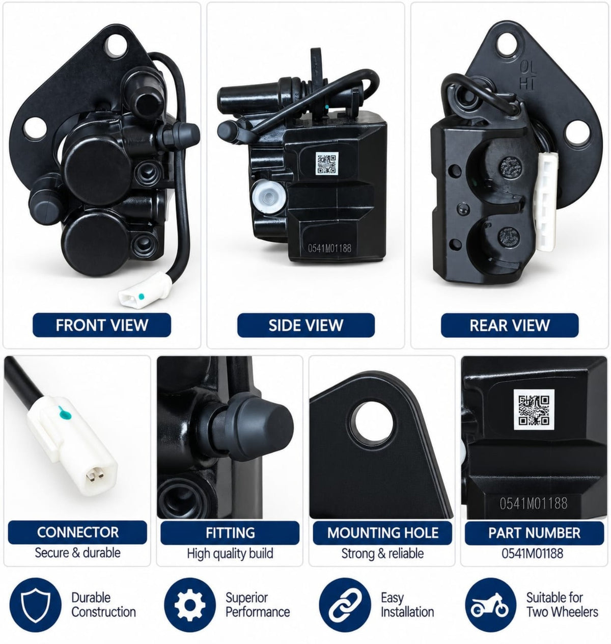Hydraulic Disc Brake Caliper Assembly